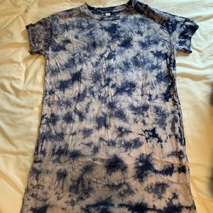 Old Navy T-shirt Dress blue size medium